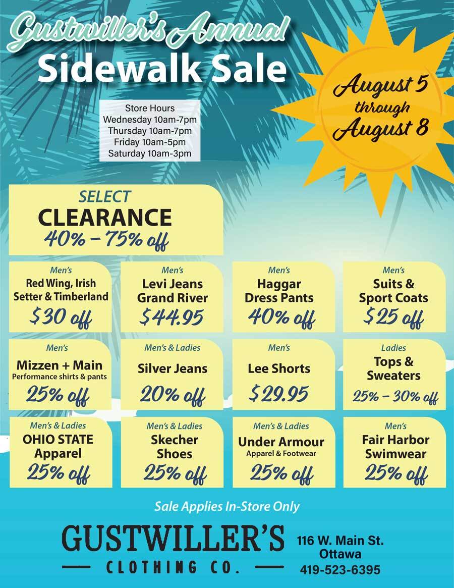 Sidewalk Sales